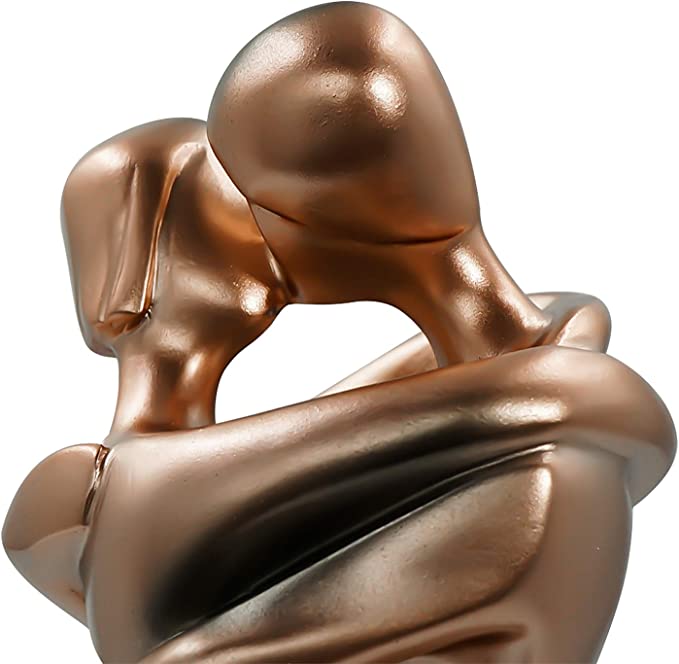 Kærlighedens Styrke - Håndlavet Statue der Fejrer Evig Kærlighed