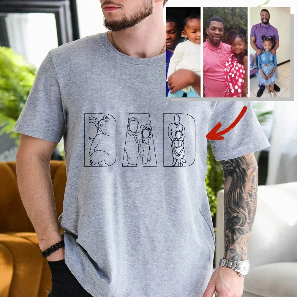 Personlig hoodie som present i memorywear-design