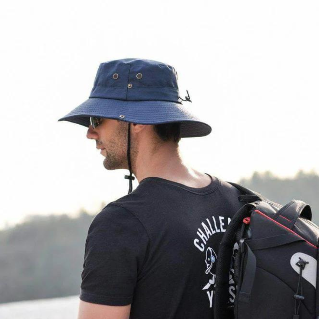 Vandtæt UV-beskyttende udendørs hat – SkyGuard Elite