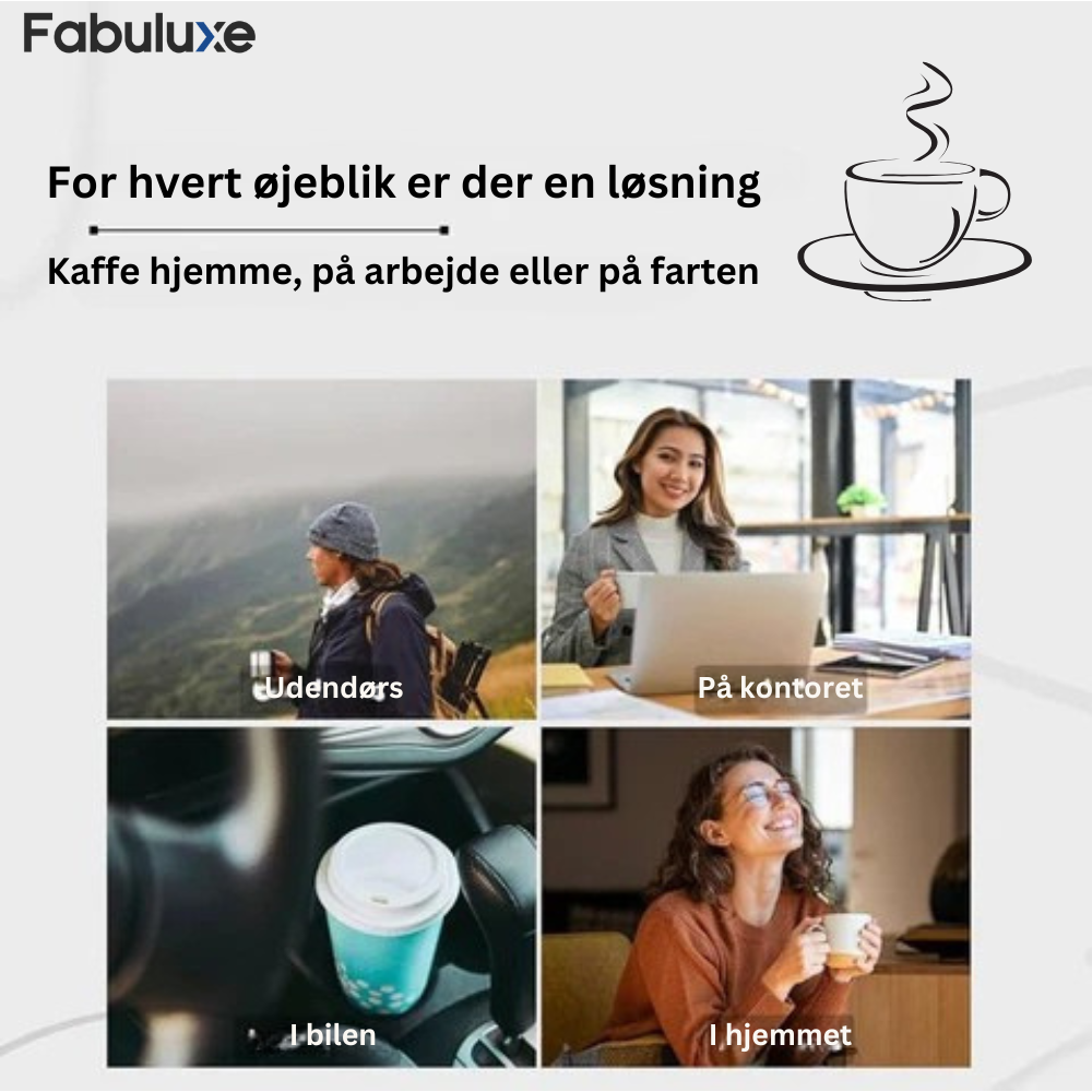 Bærbart Rejsekrus i Rustfrit Stål – Stilfuld Kaffe på Farten