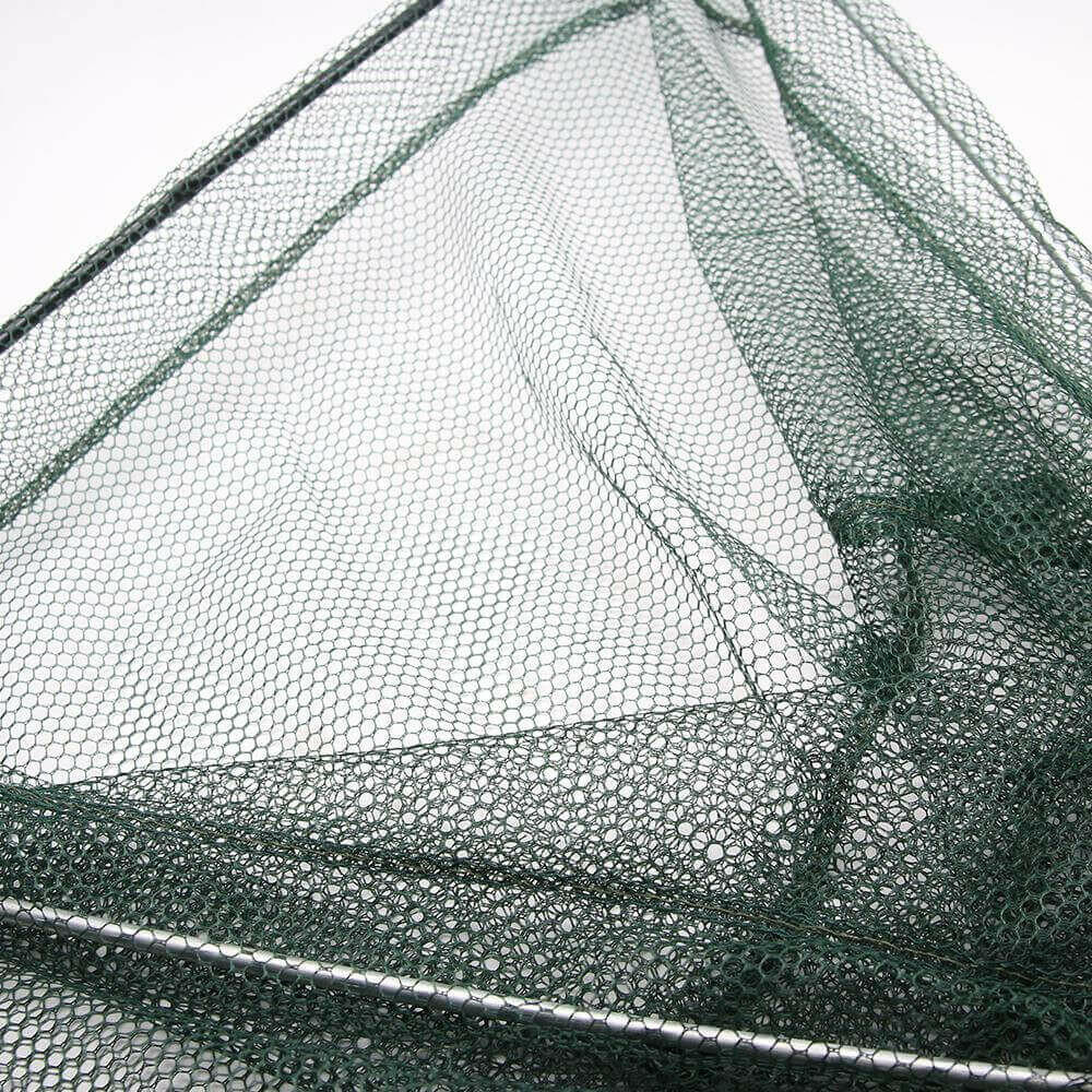 Teleskopiskt fiskenät med hopfällbar design för enkel förvaring