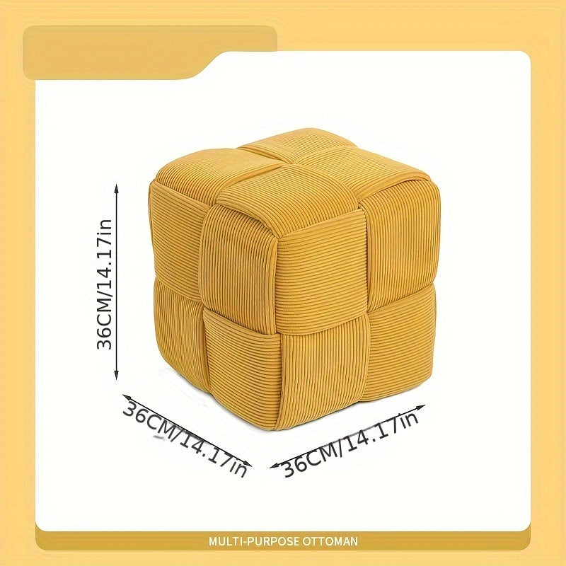 CordyCube Puf – Stilfuld Design og Komfort i Én