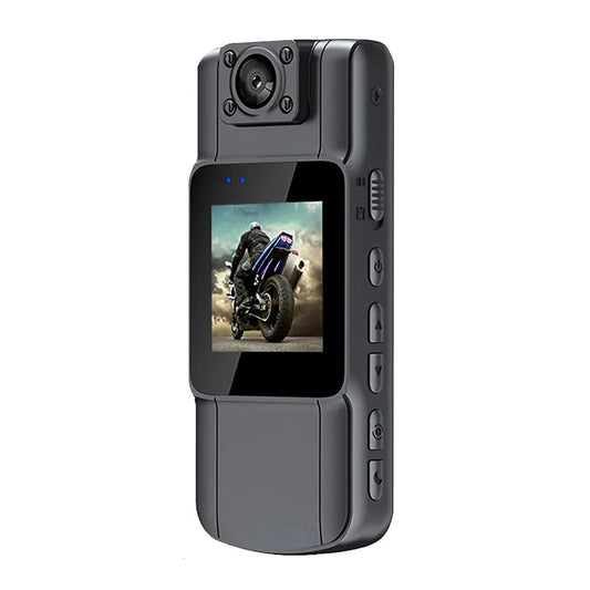 4K Bodycam med Mörkersyn och Roterande Lins för Äventyr