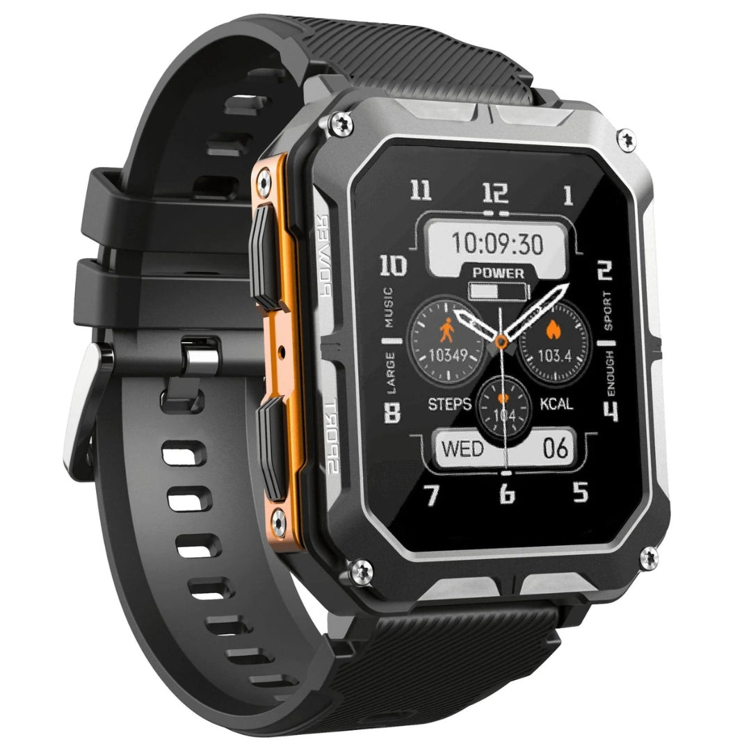Robust Vandtæt Smartwatch – GPS, Aktivitetsovervågning og Mere