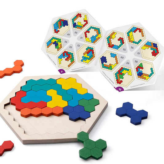 Geometriskt Pussel med Oändliga Mönster