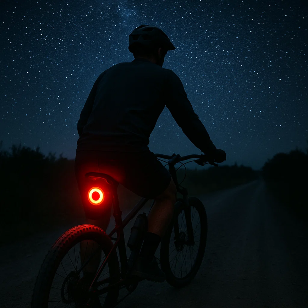Smart Cykellygte med Automatisk Bremsefunktion og 360° Lys