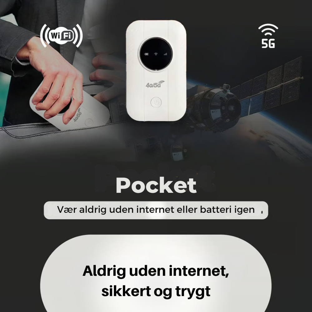 Rejse-WiFi: Ubegrænset Internet Globalt, Hurtigt & Stabilt