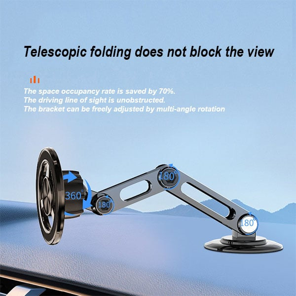 Magnetisk Kraft Metal Bil Telefon Holder