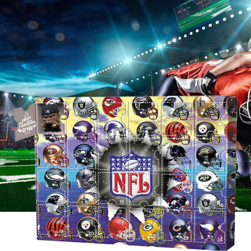 NFL Julekalender med 24 Gaver – GridironTematiseret
