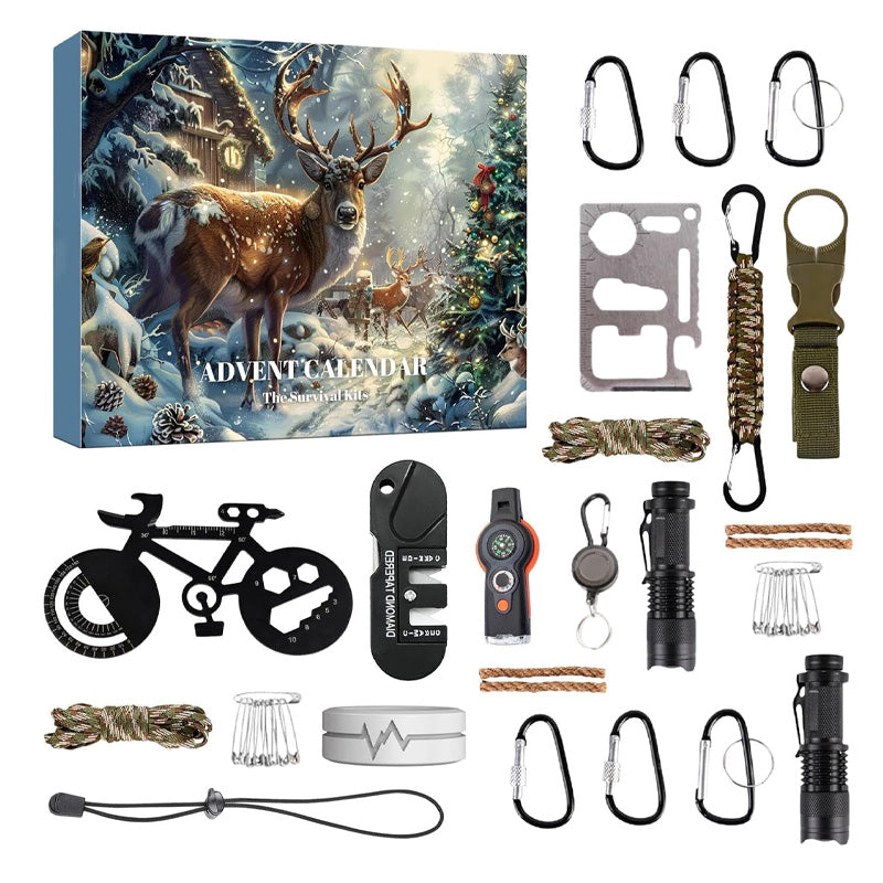 Overlevelsesudstyr Adventskalender 2025 - Fantasiverden