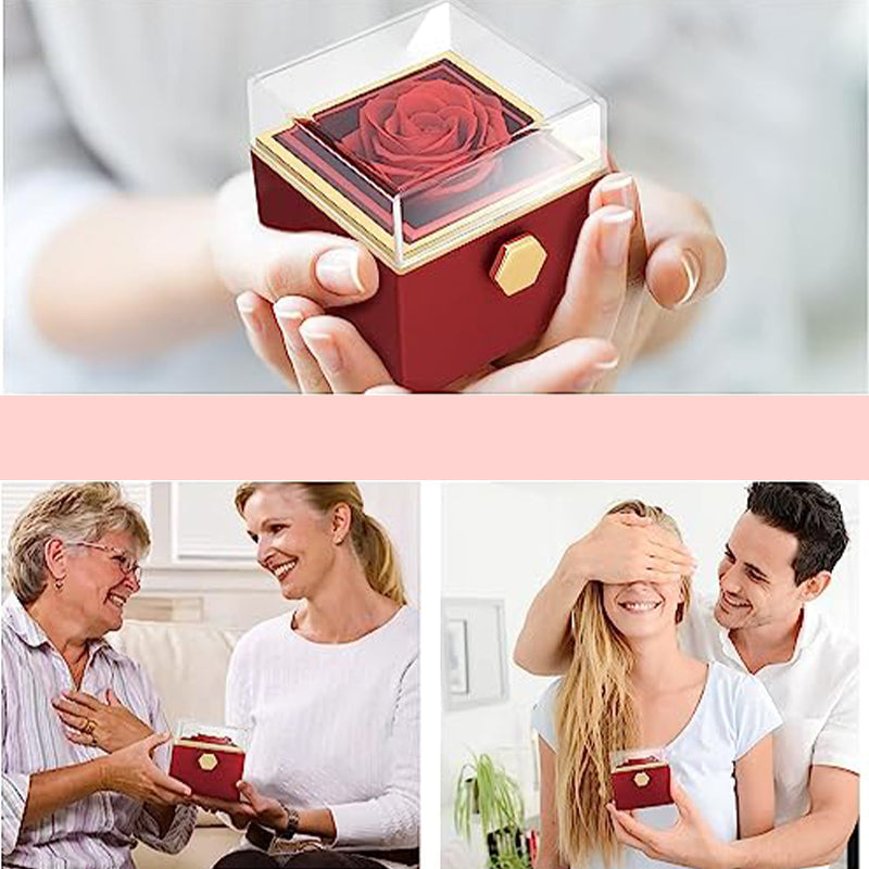 Eternal Rose Box – Elegant Opbevaring af Kunstige Roser