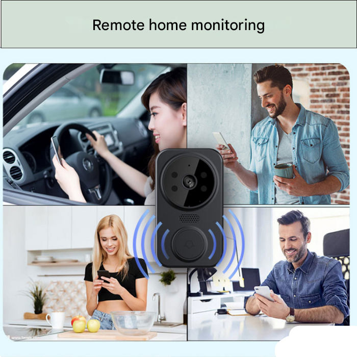 Smart Wi-Fi-dörrklocka med kamera – Säkerhet med stil