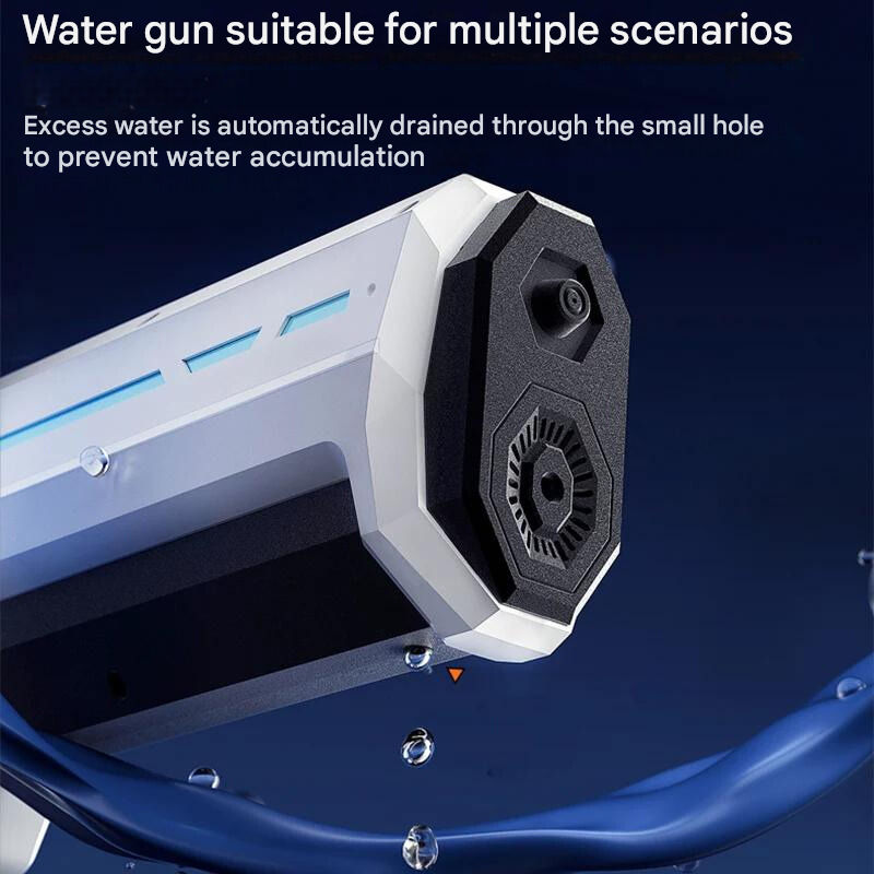 Automatisk Vandpistol med 1L Reservoir og 10m Rækkevidde – Sommersjov
