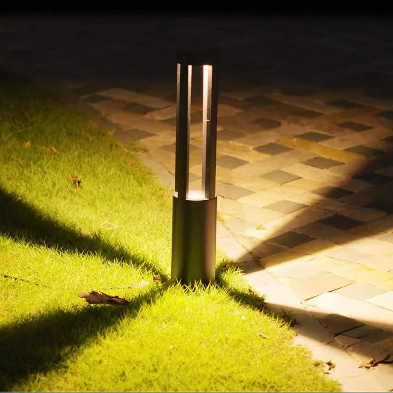 Energieffektiv LED-trädgårdslampa i väderbeständigt aluminium
