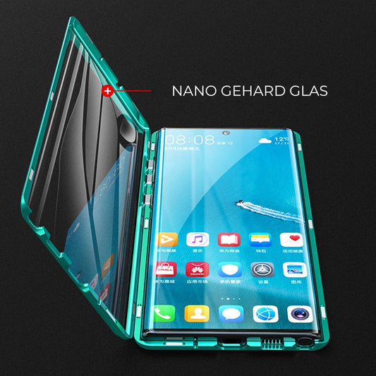 Hærdet Glas To-sidet Telefonetui til Samsung