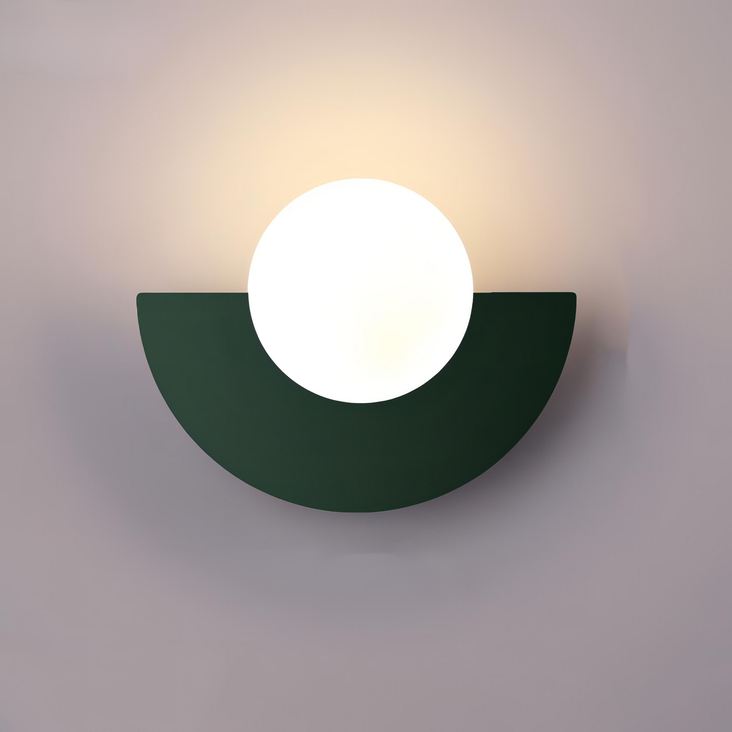Nordisk LED Vägglampa i Metall – Elegant och Platsbesparande