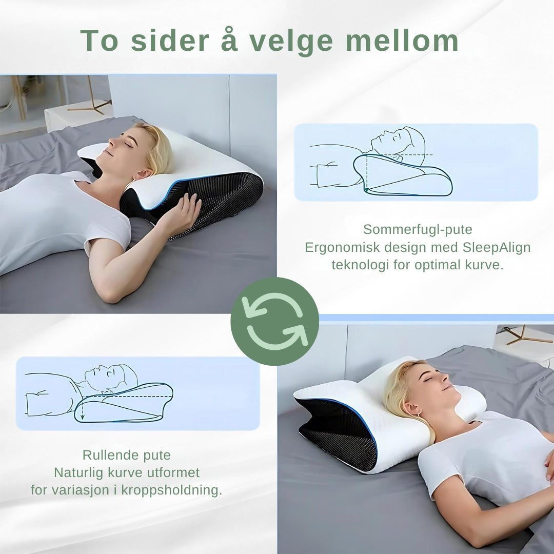 Ergonomisk Nattesøvn - Den Ideelle Pude til Smertefri Søvn