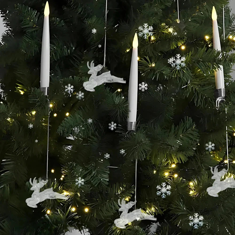Flackande LED-julgransbelysning – Säkert och Mysigt