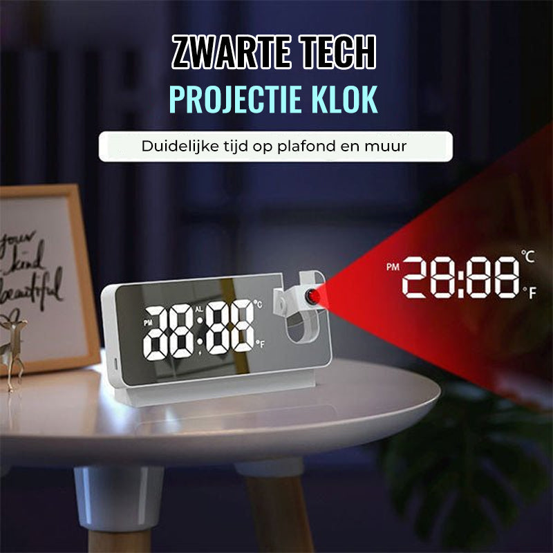 Moderne Vækkeur med Projektorfunktion | Praktisk Digital Alarm