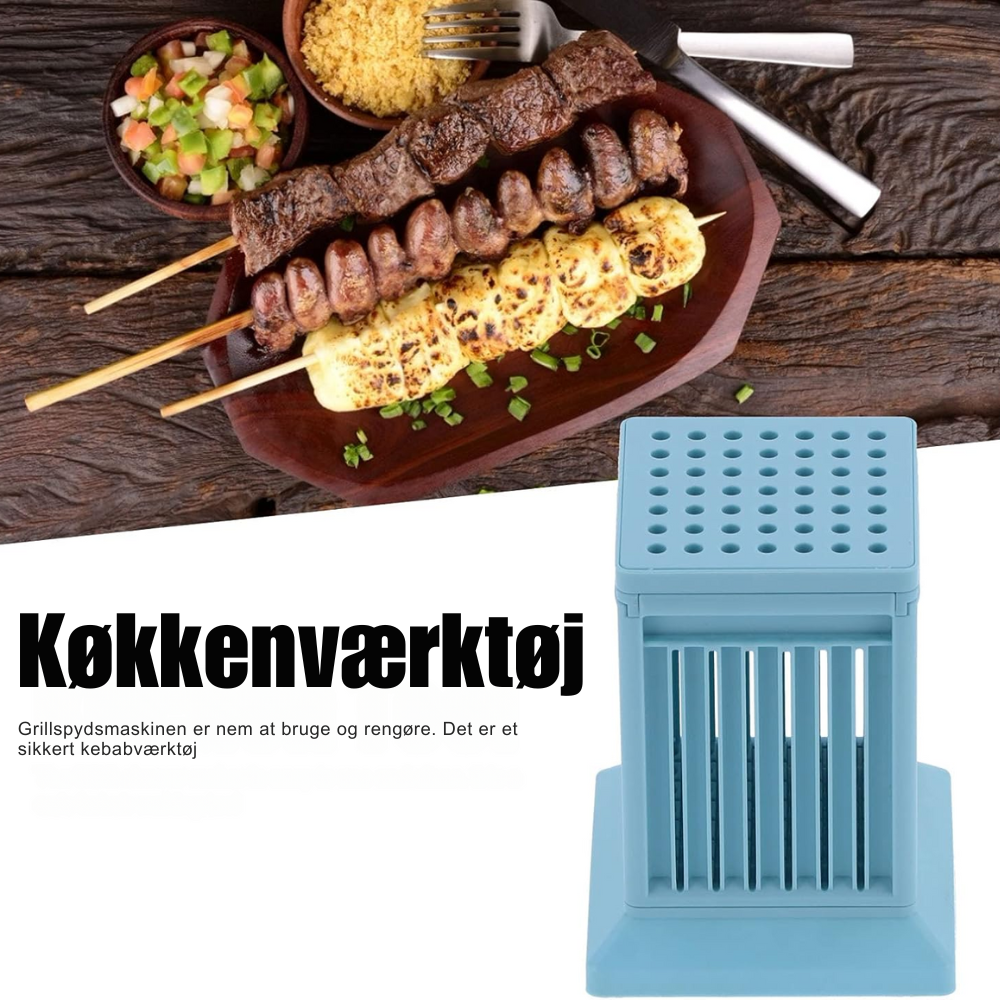 Effektiv Spydmager til Jævne Kød- og Grøntsagsspyd