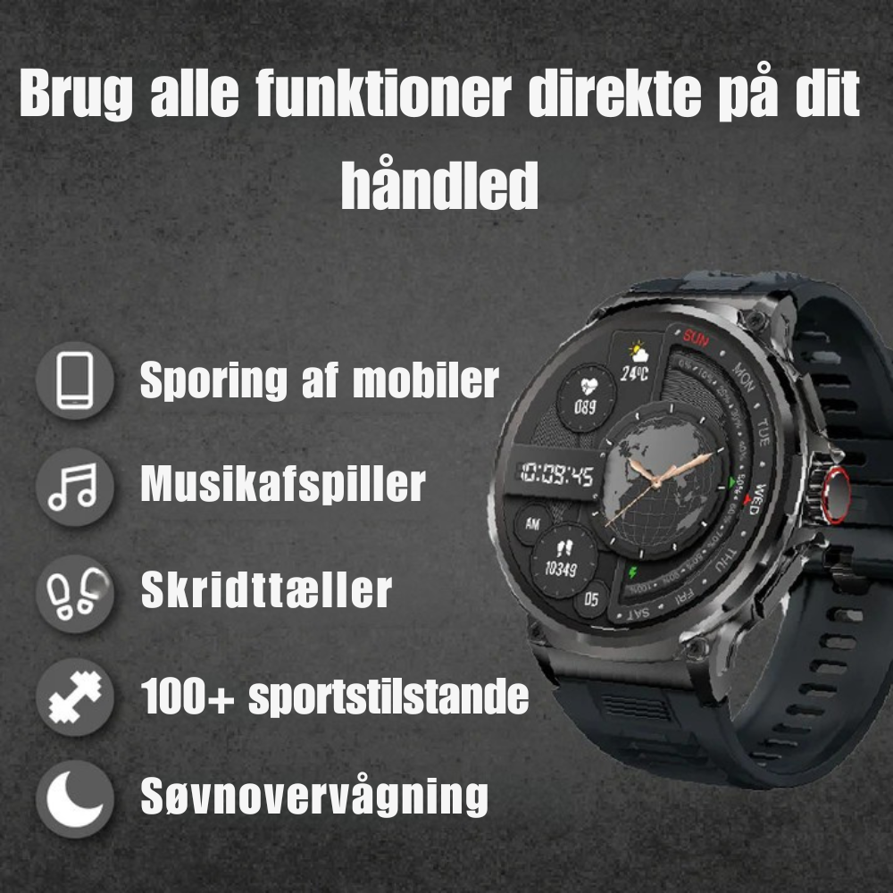 XForce Smartwatch: Robust Design til Aktive Livsstile