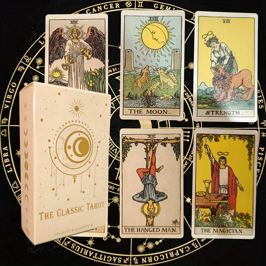 78-kort traditionell tarotkortslek