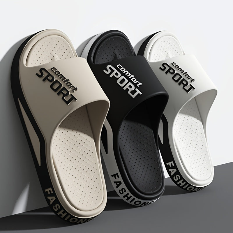 Letvægts unisex sportssandaler med komfortabelt slip-on design