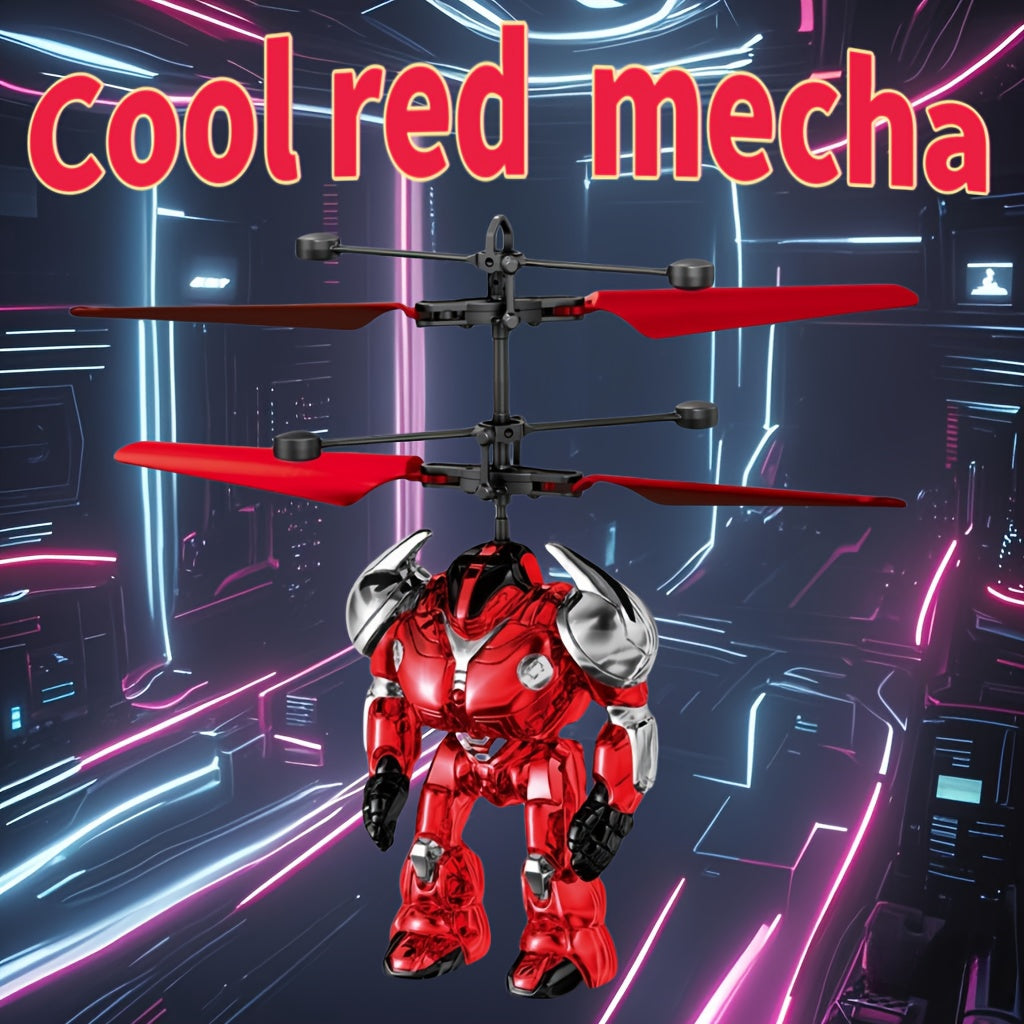 Transformerbar Mecha Stridshelikopter – Enkel Kontroll och Smidig Flygning