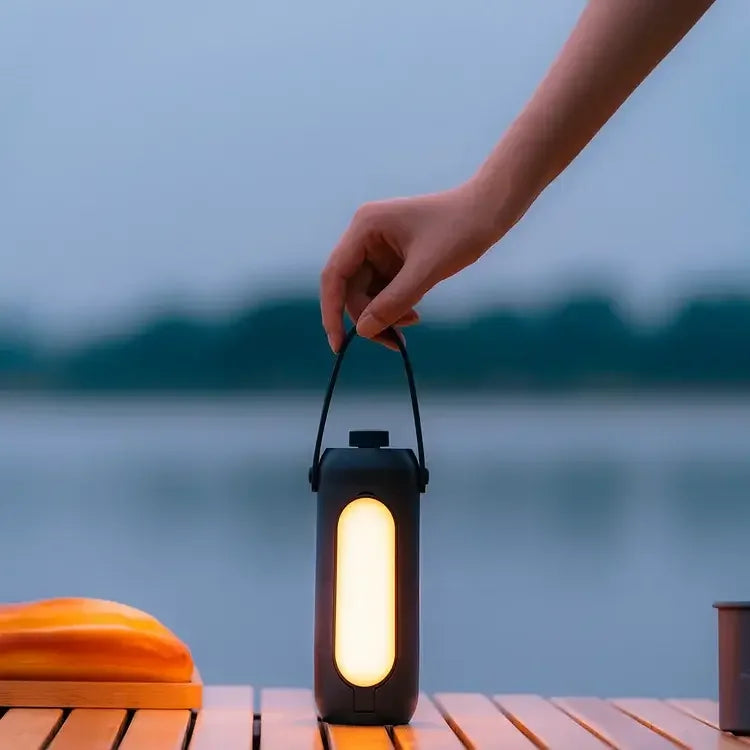 Bärbar Uppladdningsbar Campinglykta | 180 timmars batteritid, SOS-funktion & Lättviktsdesign för Utomhusäventyr
