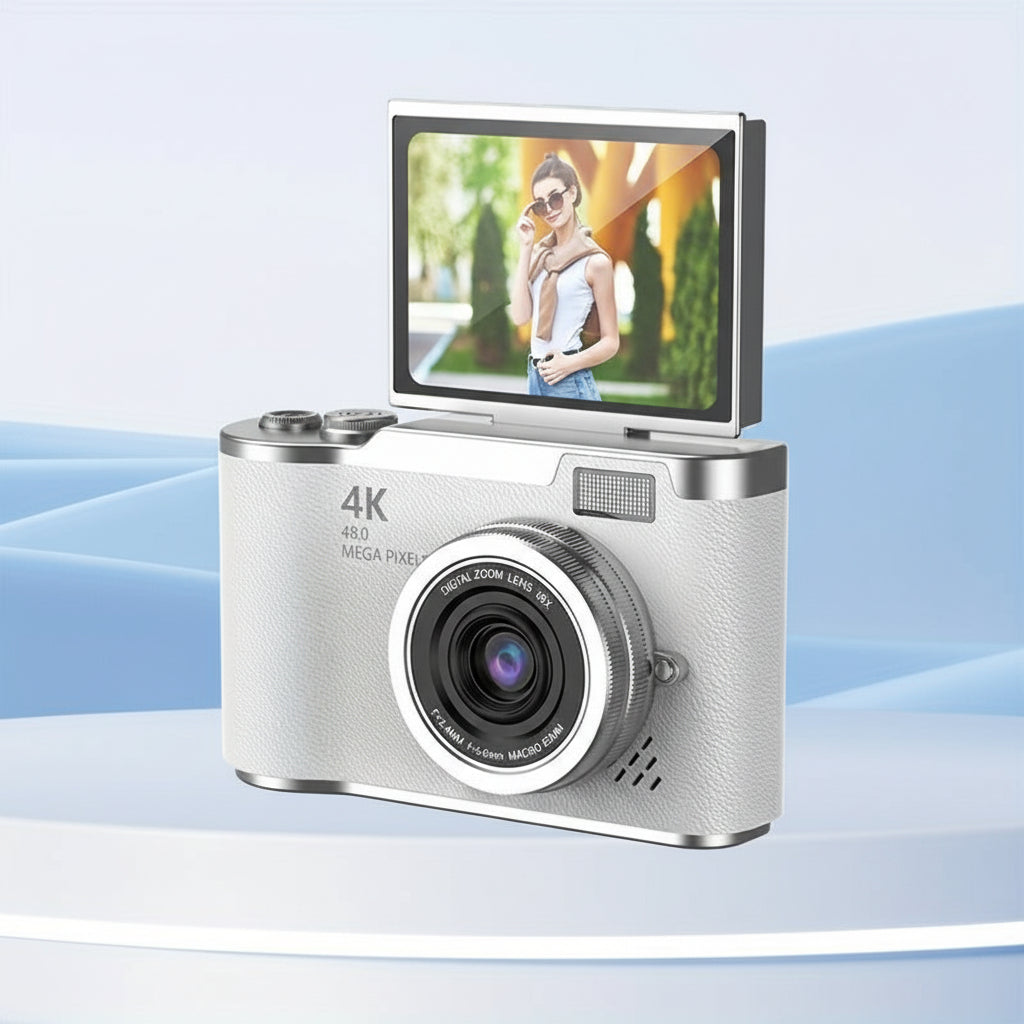 4K Vlogging Kamera til Voksne – Let og Brugervenlig Optagelse