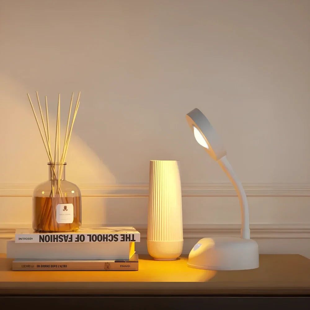 Trådlös LED-väggspotlight med rörelsesensor och justerbart huvud