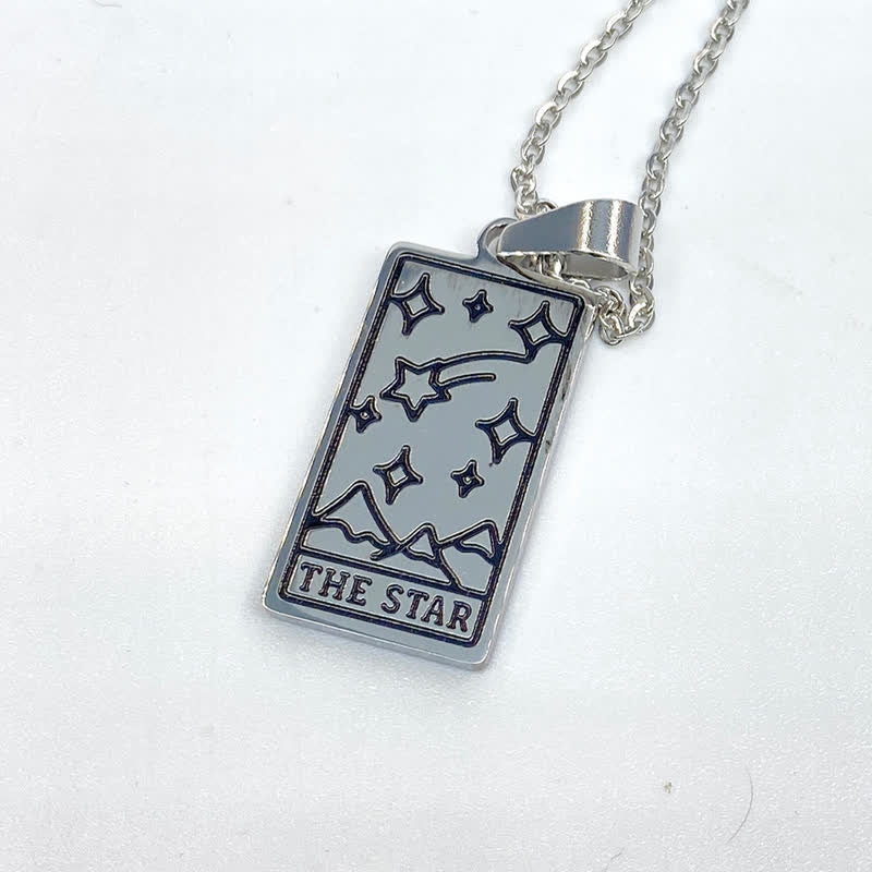 Vintage Tarot Kort Pendant – Lykkeamulet