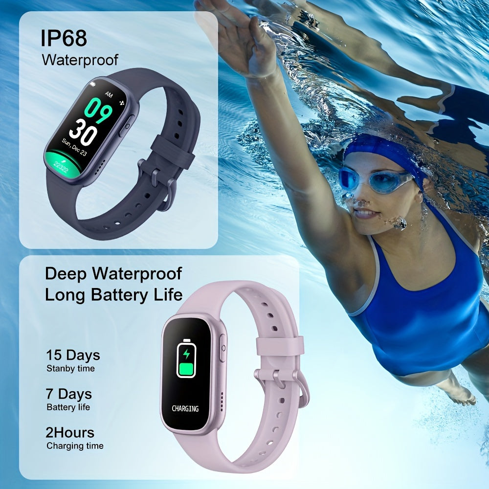 Vandtæt Smartwatch med Lang Batteritid og Hurtig Opladning