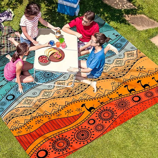Stor Strandfilt – Perfekt för familj och vänner