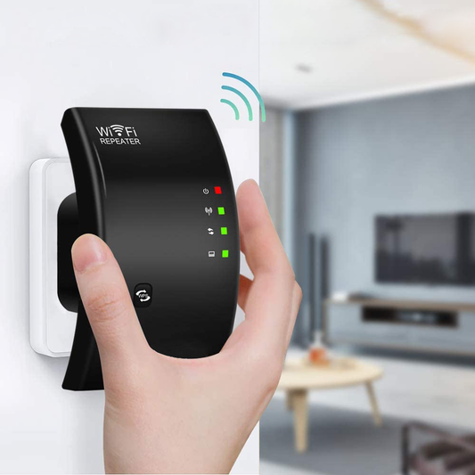 Flexibel WiFi-signalförstärkare – Stabil internetanslutning