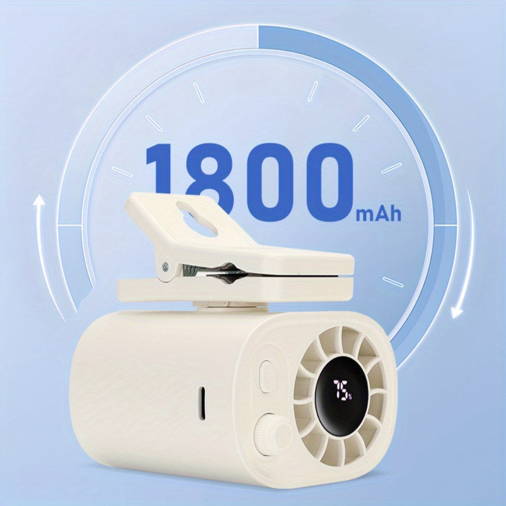 Miniventilator AirFlowClip – Effektiv kylning överallt