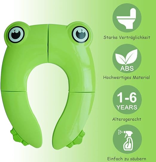 Hopfällbar potträningsstol