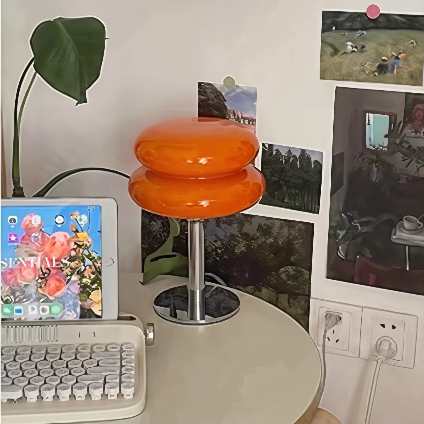 Trådløs LED Bordlampe med Justerbar Lysstyrke