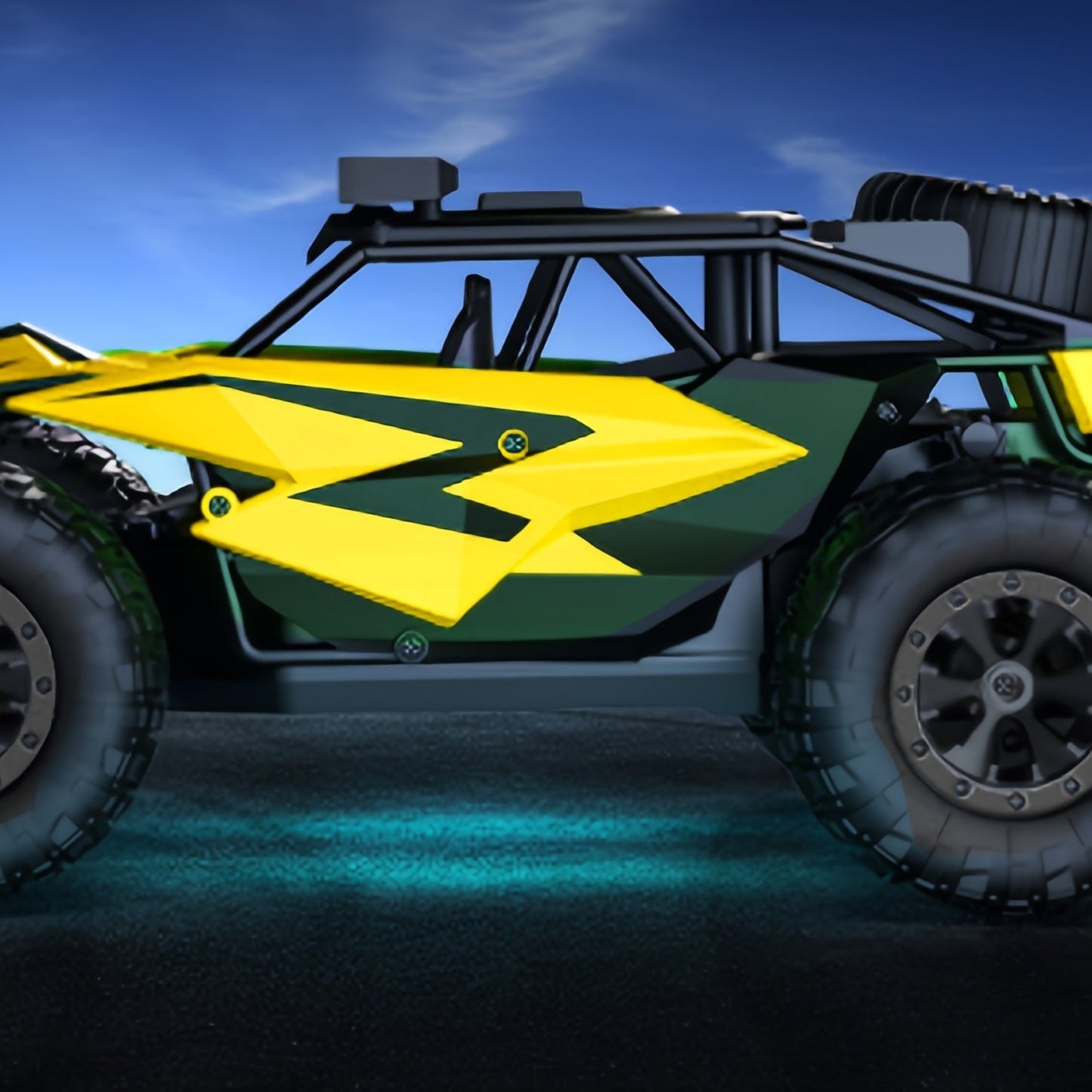Kraftfuld RC Terrængående Monster Truck med Fjernbetjening