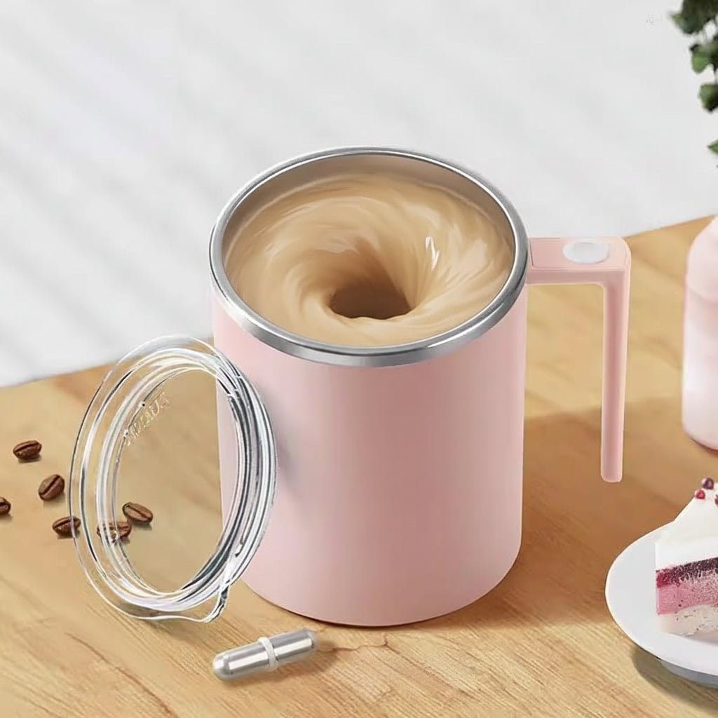 Självrörande Kaffemugg med Type-C Laddning och 360 ml Kapacitet