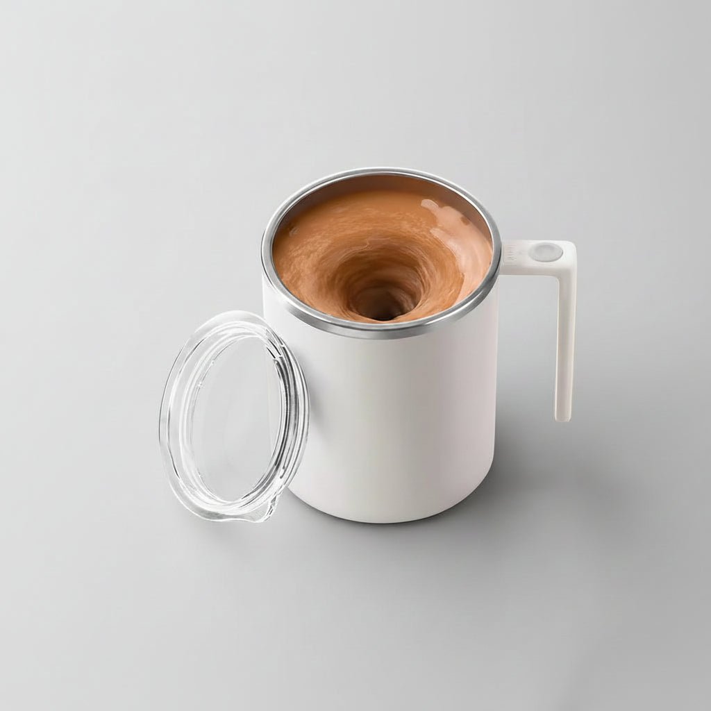 Självrörande Kaffemugg med Type-C Laddning och 360 ml Kapacitet