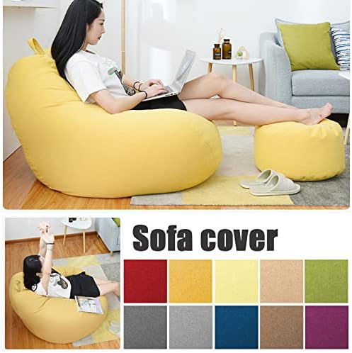 Elegant pufföverdrag | Ergonomisk design | 80x90 cm, 100x120 cm