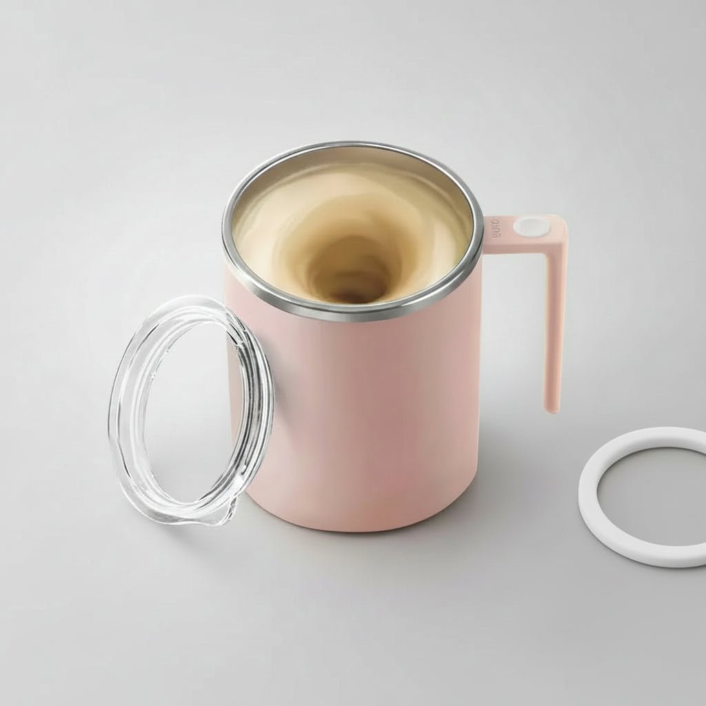 Självrörande Kaffemugg med Type-C Laddning och 360 ml Kapacitet