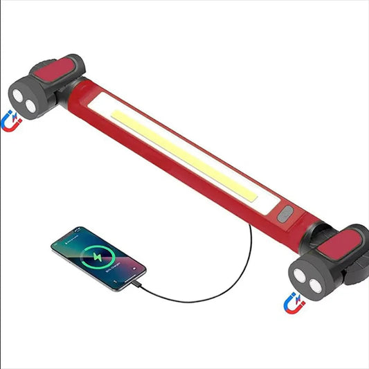 Flexibel LED-arbetslampa med kraftig magnetfot