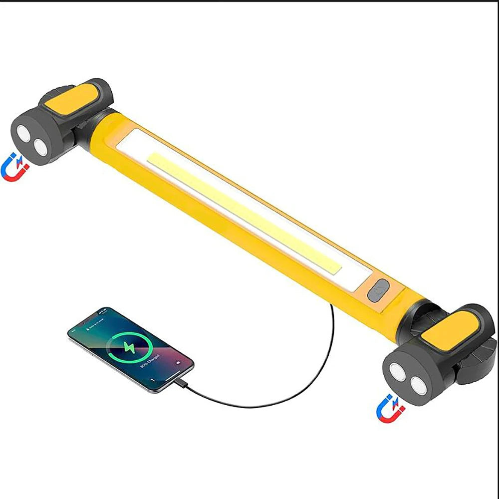 Fleksibel LED-arbejdslys med kraftig magnetbase