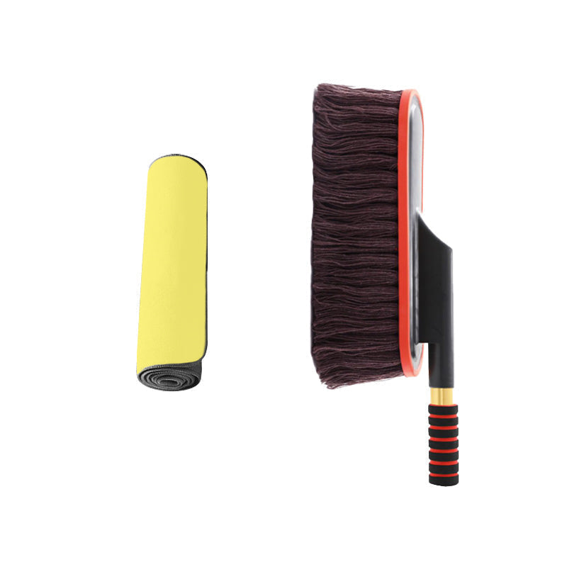 Effektiv Bilrengøring med Teleskopisk Mikrofiber Duster