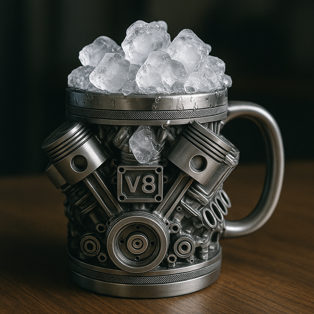 Mechaniker Kop Tasse – Håndlavet Motordesign
