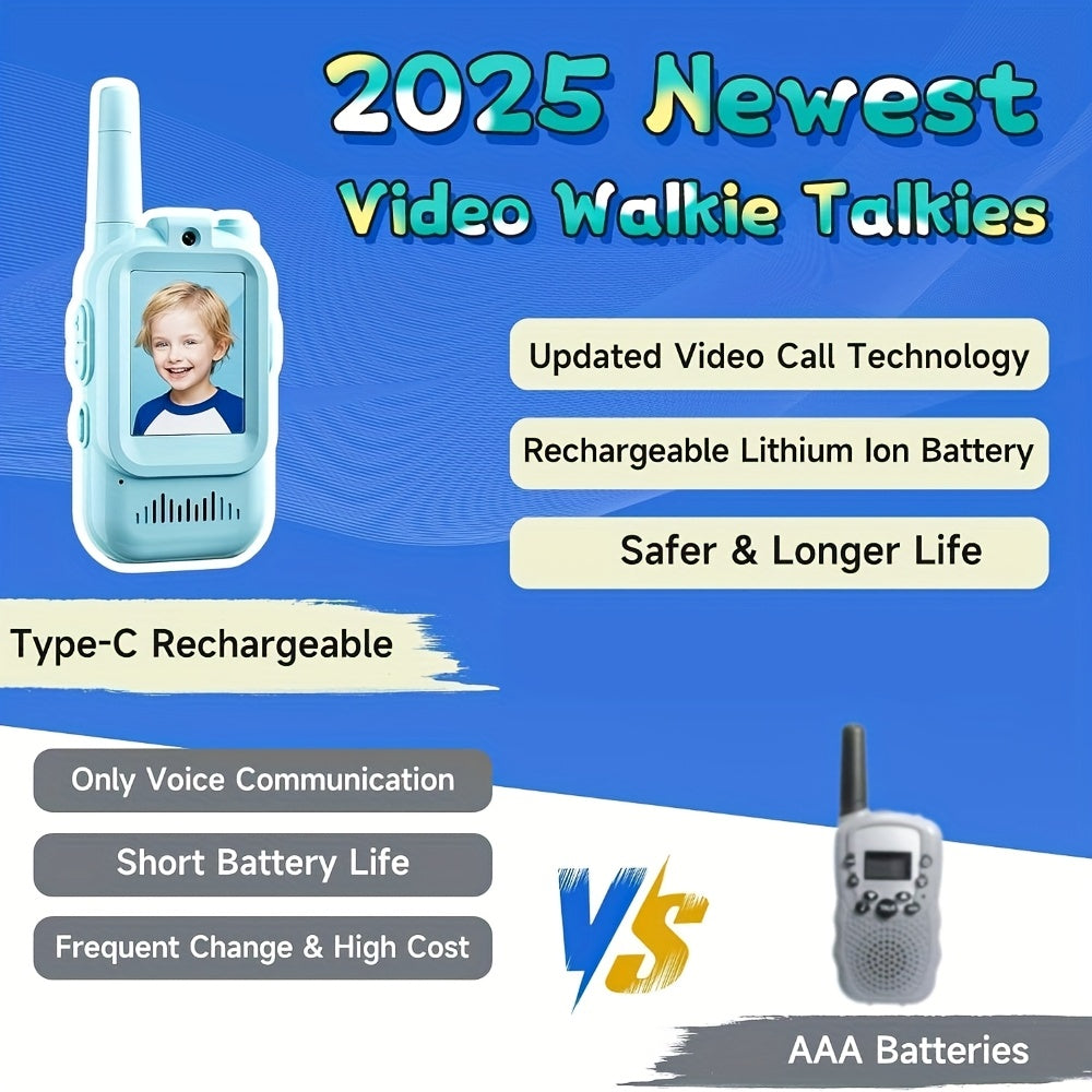 Walkie-talkie för barn med kamera och videosamtal – Kul och lärorikt
