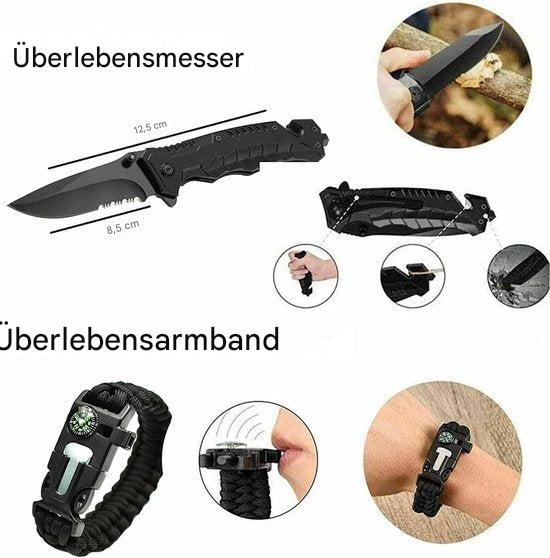 Nödkit 15-i-1 för överlevnad