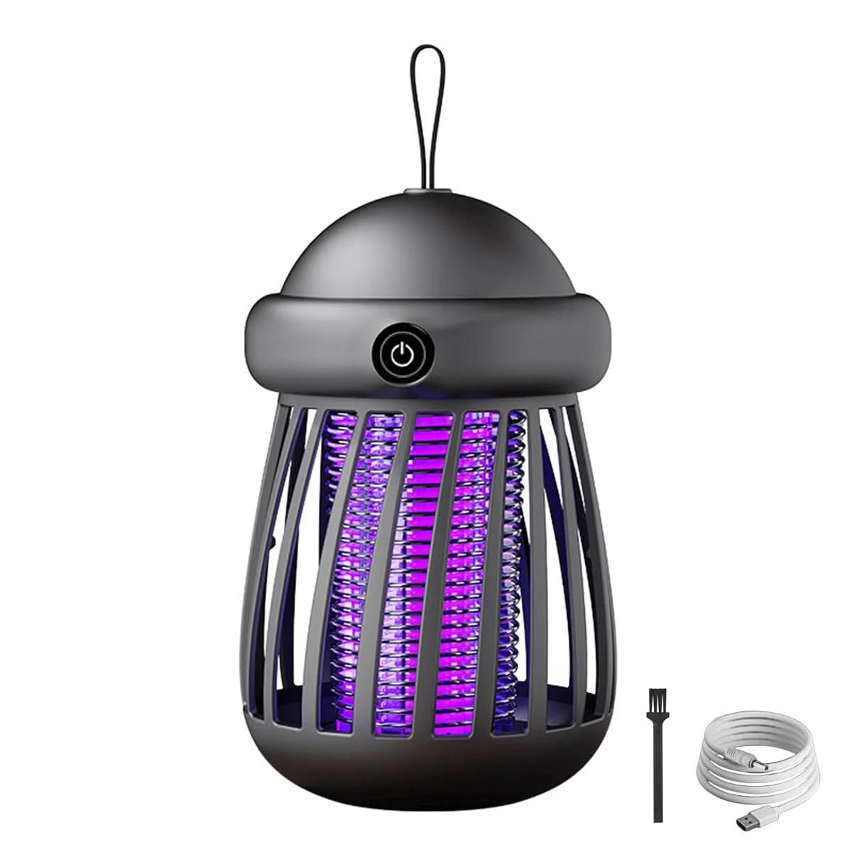Myggfälla med UV-lampa och 3000V elchock
